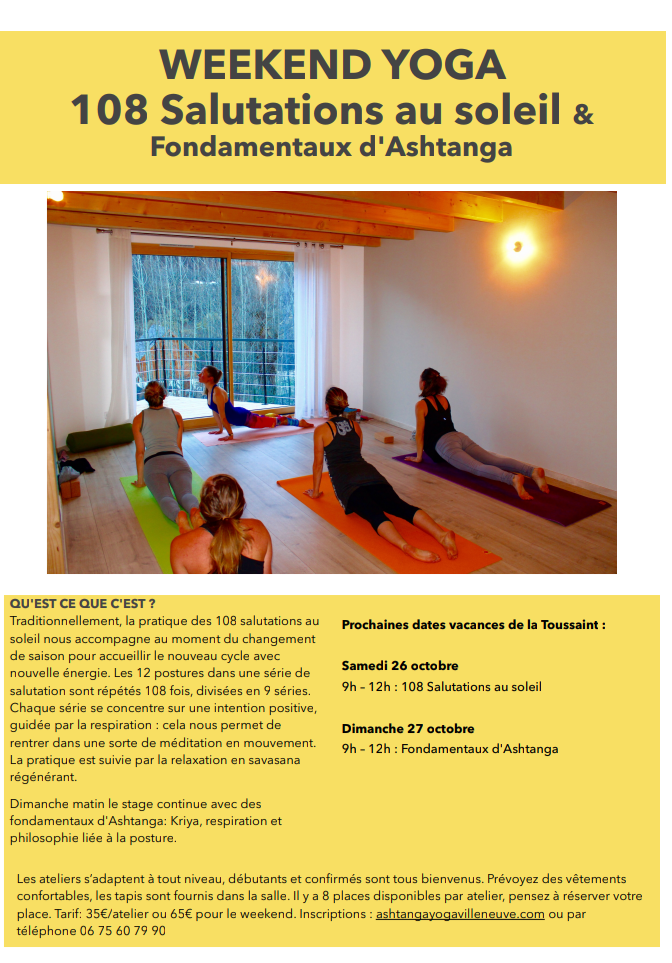 yoga toussaint 2019